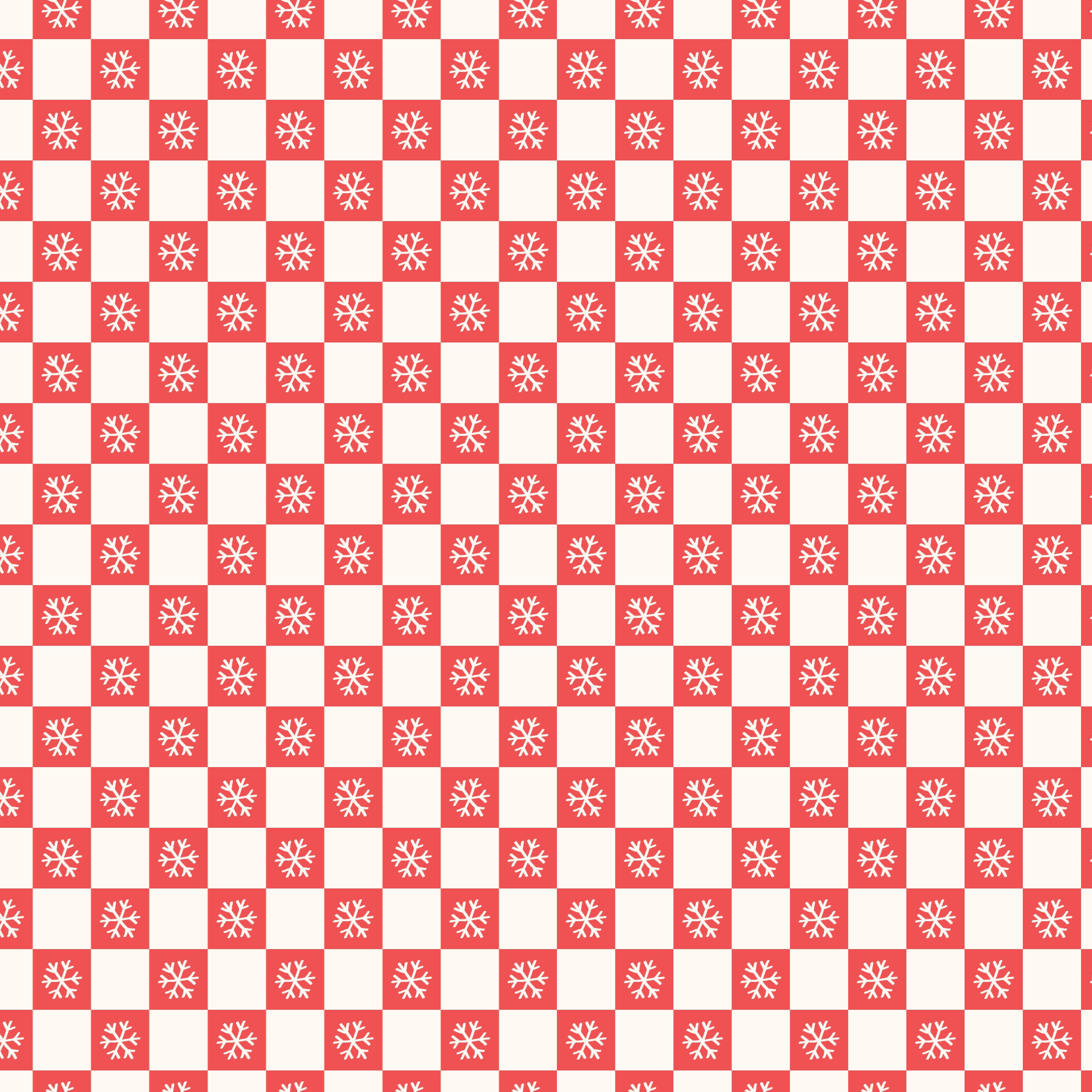 P1168 | Checkered Snowflakes Pattern Acrylic Sheets - CMB Pattern Acrylic